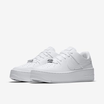 Nike Air Force 1 Sage Low - Női Utcai Cipő - Fehér/Fehér/Fehér